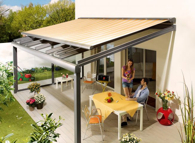 Retractable Tension Shade