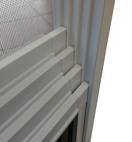 Four Track Window Close Up