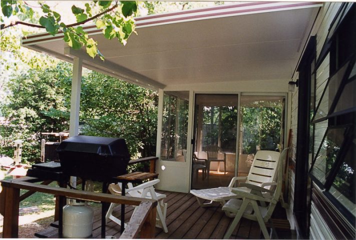 Sunroom with Patio Cover on Side