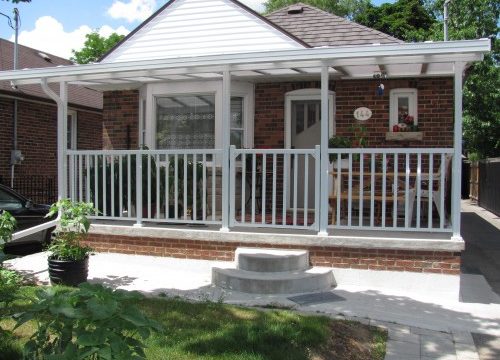 Aluminum Railing Gates Front Porch