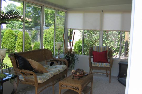 Sunroom Interior View