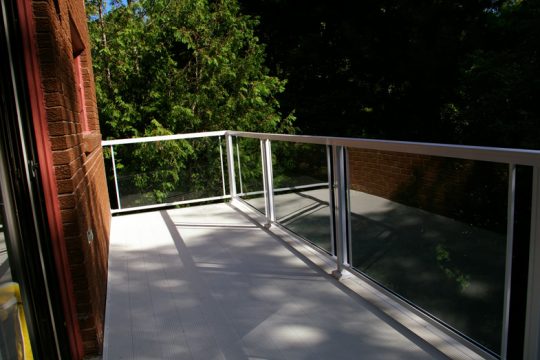 Aluminum waterproof deck balcony