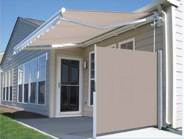 Retractable Privacy Panel for Small Patios