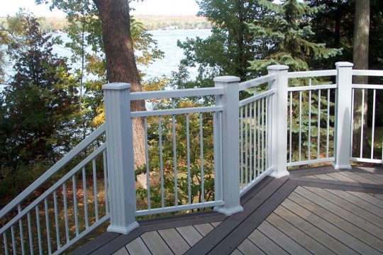 Double Top Deck Railing for Your Cottage