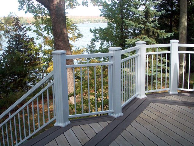 Galvanized Steel Welded Wire Mesh Deck Railing - Buy Deck Railing