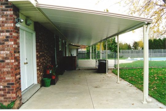 Patio Cover Back of House
