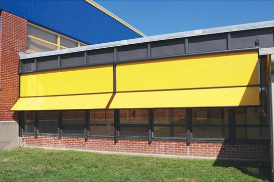 Solar Shades for Commercial Building