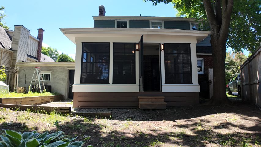 4 Track Stacking Windows Canada | Vinyl Porch and Sunroom Windows ...