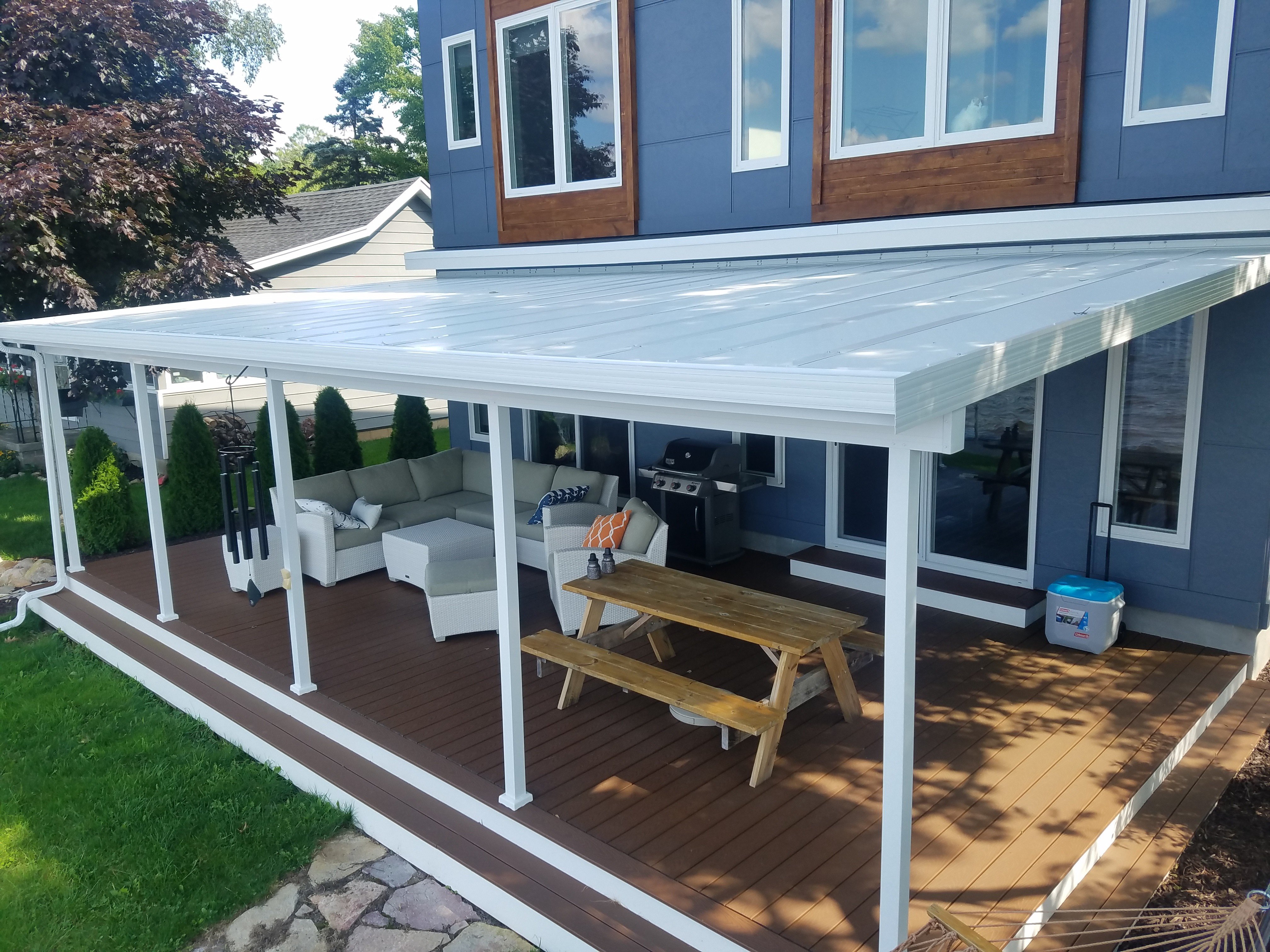 How To Install Insulated Aluminum Patio Cover Patio Furniture