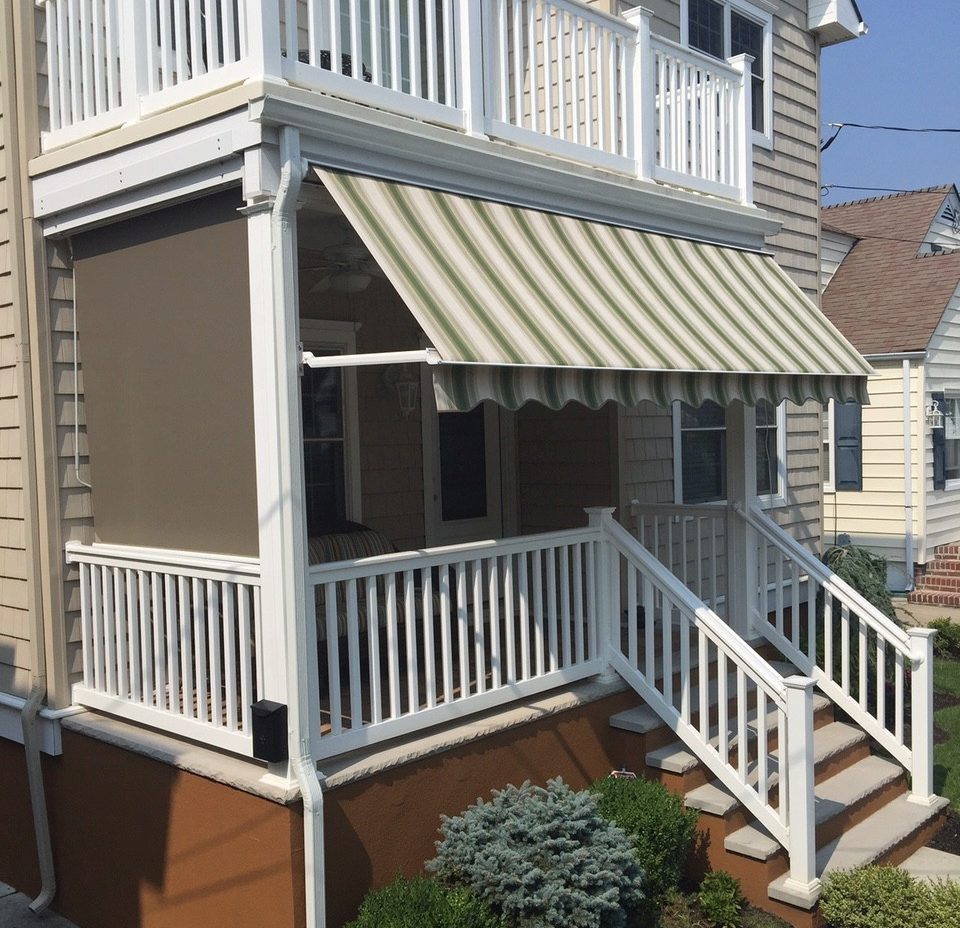 Shade and Awning For a Porch