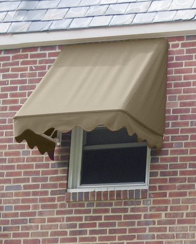 Window Fabric Awning Retractable or Fixed